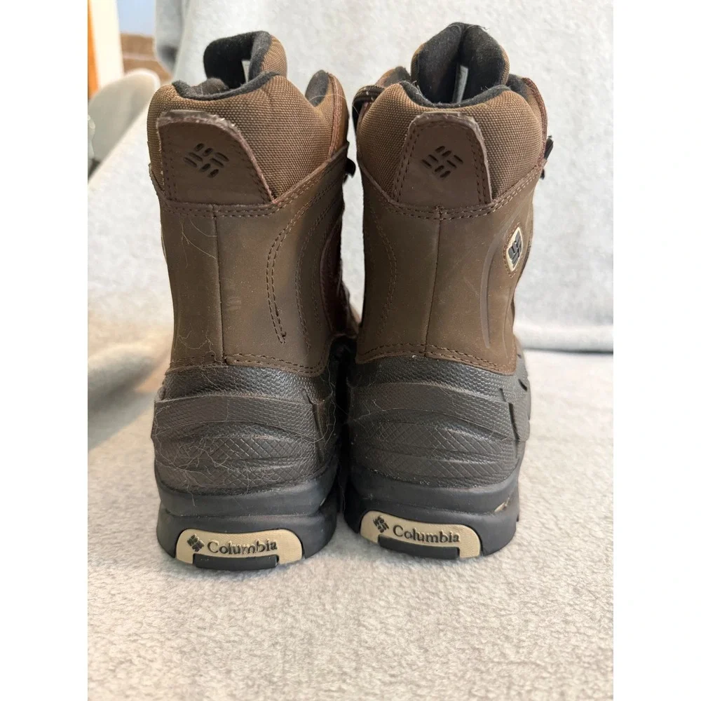 Columbia Bugabootres FG Mens 11.5 Winter Boots 400g Thinsulate Brown BM1140-238